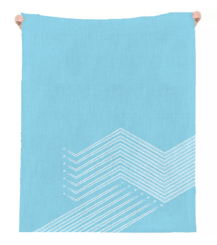 MEX Linen Beach Throw
