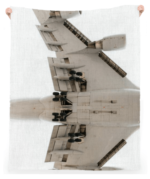 LAX Linen Beach Throw